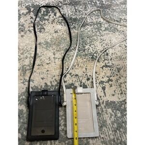 (Lot Of 2) save the girls touch screen purse Gray And Black EUC